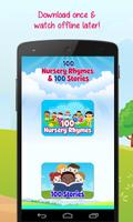 100 Kids Nursery Rhymes & 100 Children Stories syot layar 1