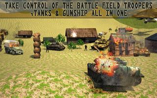 Army Fighter Tank Simulator اسکرین شاٹ 2