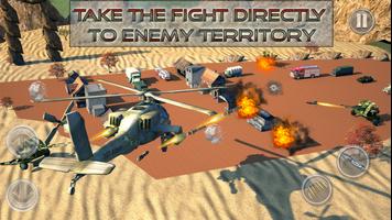 Desert Gunship Strike 3D Affiche