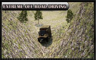 Army Jeep Drive Simulator Affiche