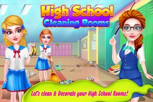 High School Cleaning Rooms syot layar 2
