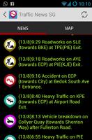 Traffic News SG screenshot 2
