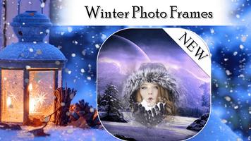 Winter Photo Frames Affiche