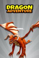3D Dragon Adventure Game Affiche