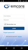EMCORE Customer Portal App imagem de tela 1