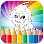 Coloring Book for Winx