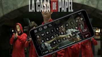 La Casa de Papel Keyboard capture d'écran 2