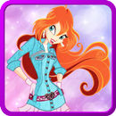 Dress up winx: Bloom fashion aplikacja