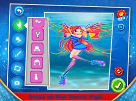 Dress up winx: Bloom fashion poster