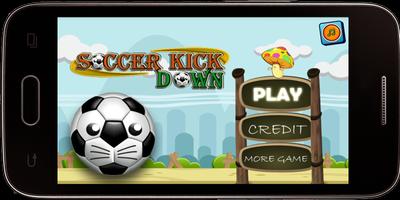 Soccer Kick - Knock Down poster