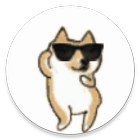 ikon Dancing Dog-Shiba Inu,Doge