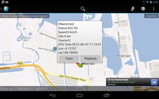 INDOGPS Vehicle Tracker HD ảnh chụp màn hình 1