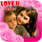 Love U Sister Photo Frame أيقونة