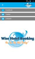 Wise Hotel Booking اسکرین شاٹ 1