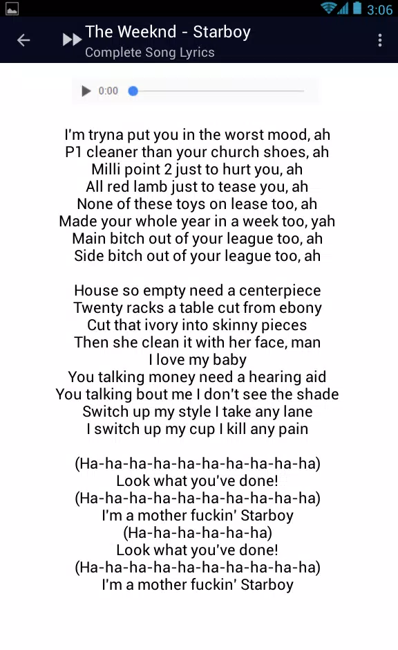 The Weeknd Starboy Lyrics Apk For Android Download