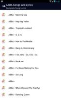 ABBA Dancing Queen Song Lyrics Affiche