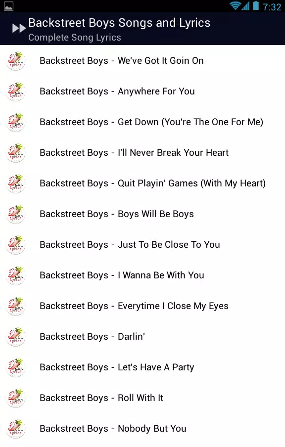 BACKSTREET BOYS Lyrics APK for Android Download