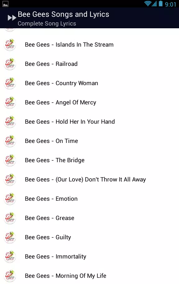 Download do APK de BEE GEES Músicas Letras para Android