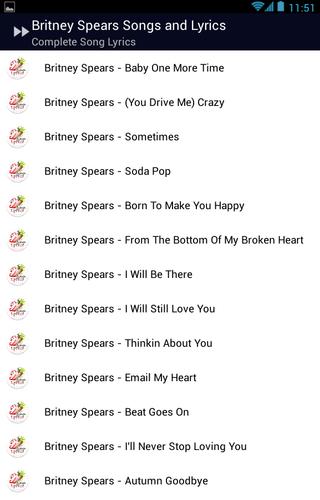 Britney Spears Toxic Lyrics Para Android Apk Baixar