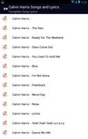 Calvin Harris My Way Lyrics capture d'écran 1