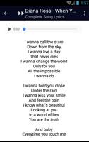 Diana Ross Endless Love Lyrics capture d'écran 1