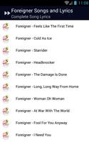 Foreigner Juke Box Hero Lyrics Affiche