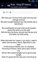 Kiss Because I'm A Girl Lyrics capture d'écran 1