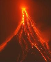 papel de parede do vulcão imagem de tela 1