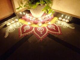 3 Schermata Diwali Rangoli Hd Designs