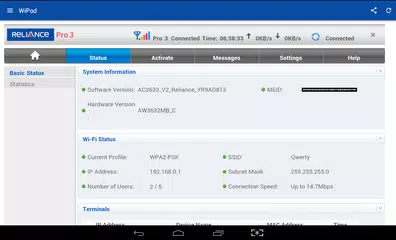 Reliance  4G Wipod App APK download