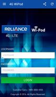 Reliance 4G/LTE Wipod App imagem de tela 2