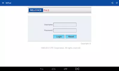 Reliance  4G Wipod App APK download