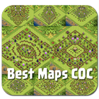 Best Maps COC Th 1-10 icône