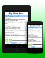 Big Time Rush Músicas Letras imagem de tela 2
