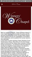 Winners Chapel Detroit App capture d'écran 1
