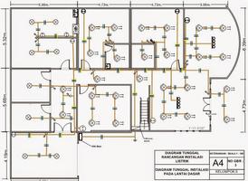 sketch wiring diagram of dwelling house скриншот 1