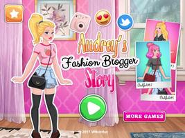 Audrey's Fashion Blogger Story Affiche