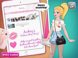Audrey's Fashion Blogger Story اسکرین شاٹ 1