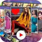 Photo Video Maker avec musique simgesi