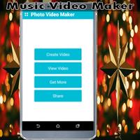 Photo Video Maker avec musique Plakat