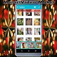 Photo Video Maker avec musique Ekran Görüntüsü 1