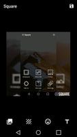 ▣ Square - Photo Editor for insta (Crop / Filter) capture d'écran 1