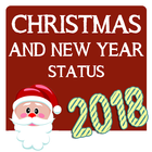 New Year and Christmas Status 아이콘