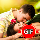 Best Romantic Kiss GIF icône
