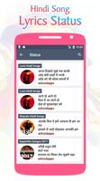 Hindi Song Lyrics Status تصوير الشاشة 2