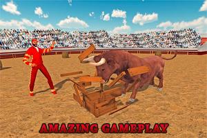 Poster Angry Bull Fighting 2017