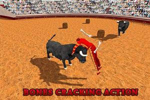 Angry Bull Fighting 2017 Screenshot 1