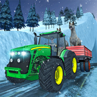 Farm Animals Tractor Transport 아이콘