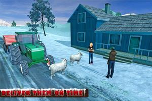 Farm Animals Tractor Transport captura de pantalla 2
