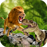 Ultimate Lion vs Dinosaur: Wild Adventure icon